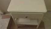 Ikea laptoptisch svartasen dave loungetisch beistelltisch wohnzimmertisch top. Ikea Hemnes Nightstand Assembly Youtube