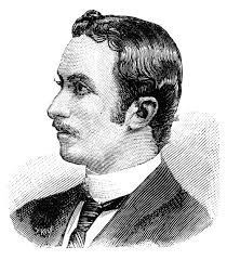 George Nathaniel Curzon /N(1859-1925). First Baron And Marquis Curzon Of  Keddleston, English Politician. Portrait Photographs Of Curzon And His  Wife, Mary Leiter, At The Time Of Their Wedding In 1895. Poster Print