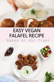 Easy Vegan Falafel Recipe Baked Or Air Fried Avocado Centric Recipe In 2020 Vegan Falafel Recipe Falafel Recipe Falafel Recipe Easy