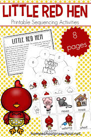 You can use our amazing online tool to color and edit the following the little red hen coloring pages. Free Printable Little Red Hen Sequencing Cards For Kids