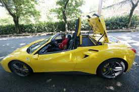 Kat atas bumbung saja tu, belum. Ferrari 488 Spider Inspirasi F1