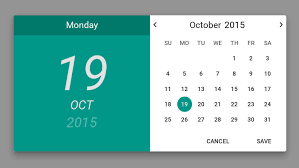 I want to take 5 different timings for my app also i have to display it. Material Design Modal Datepicker Calendar For Angularjs Angular Script
