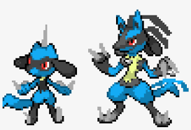 Mega upercut if you discard 1 energy this attack dose 30 more damage. Riolu And Lucario Mega Evolution Lucario Sprite Transparent Png 1630x770 Free Download On Nicepng