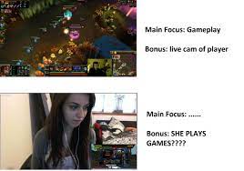 Main Difference between Male and Female Streamers... : r/leagueoflegends