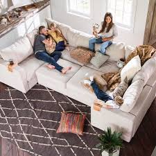 Lovesac On Instagram Spruce Up Your Sactionals For Warmer Temps With Crisp Cool Covers For The Summer Months A Modular Couch Modular Sectional Sofa Pit Sofa