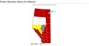 The leisure and entertainment sector is either on lockdown or operating at reduced capacity. Most Of Alberta Under Weather Warnings And Watches As Wild Weather Expected Ctv News