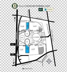 O Co Coliseum Oakland Athletics Oracle Arena Map Parking Png Clipart Angle Area Car Park Diagram