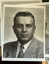 Meet Sheriff Vaughn Pilcher. Sheriff Pilcher served as Sheriff of Douglas  County from 1946 to 1950. We are featuring this photo since, up until  recently, we did not have his picture on