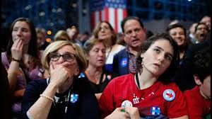 Image result for hillary crying upset supporters