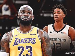 Buy cheap zion williamson jersey online from china today! Lakers News Lebron James Sends Autographed Jersey To Ja Morant Grizzlies Rookie Returns The Favor