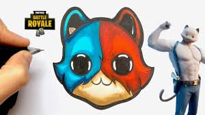 Tuto Emoji Miaouscle Skin Fortnite Youtube