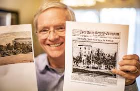 North Texas couple uncovers rare Fort Worth fountain
