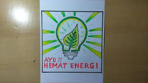 Gambar tema hemat energi atau air. Cara Membuat Poster Hemat Energi Listrik Dengan Mudah Youtube