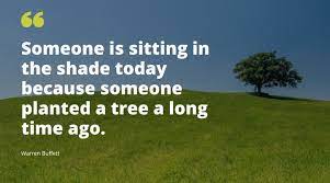 Someone Is Sitting In The Shade Today Because Someone Planted A Tree A Long Time Ago Life Plan Financial Advisors
