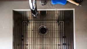 to clean your kitchen sink
