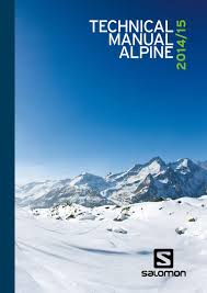 Salomon Alpine Technical Manual 2014 15 By Salomon Issuu