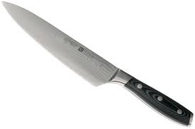 Eden Classic Damast Koksmes 20 Cm Koksmes Keukenmessen Lemmet