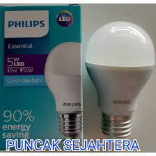 Pembayaran mudah pengiriman cepat bisa cicil 0. Lampu Philips Led Essential 5w 5 Watt Shopee Indonesia