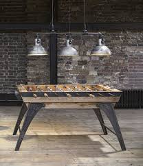 Tischfussball Aus Mangoholz Und Gusseisen Grizou Maisons Du Monde Iron Table Table Football Industrial Style Furniture