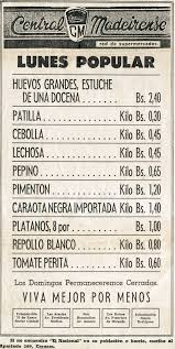 Lunes Popular En Central Madeirense Publicado El 19 De Junio De 1966 Venezuela Caracas Venezuela Caracas