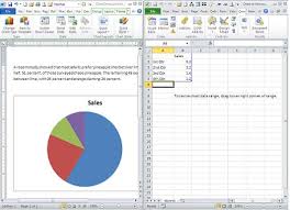Add A Pie Chart To A Word Document Without Opening Excel
