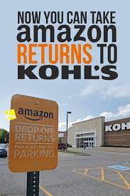 Skip The Shipping Fees Now You Can Take Amazon Returns To Kohl S Kohls Amazon Video Games For Kids