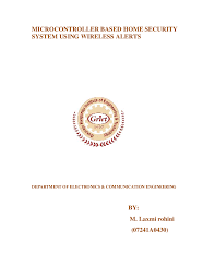 This rfid based security system is based on micro. Pdf Microcontroller Based Home Security System Using Wireless Alerts Department Of Electronics Communication Engineering By Wazid Ahsan Academia Edu