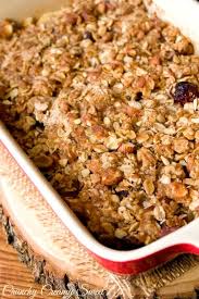 Apple Cranberry Crisp Recipe Crunchy Creamy Sweet Apple Cranberry Crisp Recipe Dried Cranberries Recipes Apple Cranberry Crisp