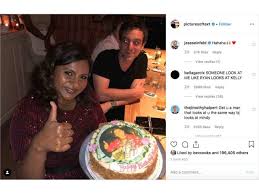 755 x 960 jpeg 85 кб. Mindy Kaling S 40th Birthday Cake Was Fantastically Meta Fn Dish Behind The Scenes Food Trends And Best Recipes Food Network Food Network