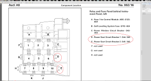 It's on the panel you remove to get at the fuse box. Audi A8 Fuse Box Diagram Wiring Database Post Path Narrow Path Narrow Jobsaltasu It