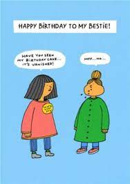 Maybe you would like to learn more about one of these? Funny Birthday Card Cake Bestie Best Friend Moonpig