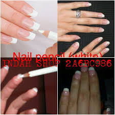 Pensil Kuku Putih Memutihkan Ujung Kuku Indah Behel Shop Kotamobagu Facebook