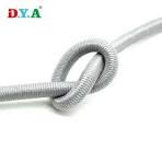 Custom Design Nylon Jacquard Flat Cord 1cm Drawcord with Metal Tips  Drawstring Cord for Clothing
