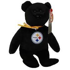 Nfl Pittsburgh Steelers Beanie Babies Baby Beanie Steelers Ty Plush