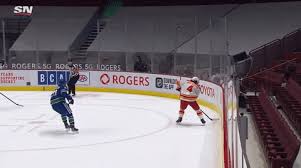 Pretty bubbles in the air. Canucks Secure Moral Victory Over Flames Despite Loss The Athletic