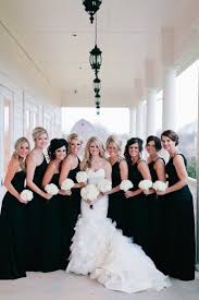 See more ideas about black tie wedding guests, dresses, formal dresses. Black Is Back Black Bridesmaids Dresses Easy Weddings Uk