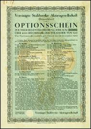 Sie werden von banken oder wertpapierhandelshäusern herausgegeben und beziehen sich auf einen basiswert. Optionsschein Wikipedia