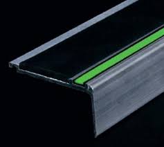 The nosing is the protrusion beyond the riser when vertical risers are used, or beyond the back of the tread below. Stair Nosing Step Edging
