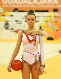 Bronze medalist alina harnasko , who represents belarus, scored 26.500, 27.500, 27.600 and 21.100. Rhythmic Gymnastics On Twitter Dina Averina S New Ball Leotard