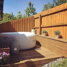 Inflatable Hot Tub Surround Ideas Outsidemodern Hot Tub Garden Hot Tub Backyard Inflatable Hot Tubs
