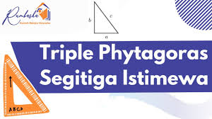 Baguus kalau kalian semangat belajar math. Trik Cepat Menentukan Triple Phytagoras Segitiga Istimewa Youtube