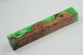 Bear Tooth Woods Burl Cap Acrylic Amalgam Mutt Pen Blank 15 Pen Blanks Bears Tooth Mutt