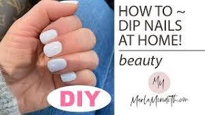 First, you'll want to apply a base coat onto. How To Diy Dip Powder Polish At Home With Video Marla Meridith