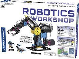 Thames Kosmos Robotics Workshop Kit Stem Robotics Workshop Science Kits Robot Design