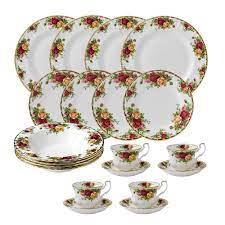 We did not find results for: Buy Royal Albert Old Country Roses 20 Piece Dinnerware Set White Online At Low Prices In India Amazon In