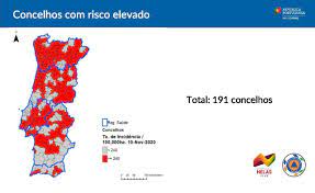 Além dos mais de 50 concelhos em risco 'máximo' de incêndio, o ipma colocou também em risco 'muito elevado' e 'elevado' vários concelhos dos 18 distritos de portugal continental. Informacao Inclusao Do Concelho De Nelas Nos Concelhos Qualificados Como De Risco Elevado Camara Municipal De Nelas