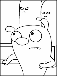 It cannot be denied that this activity can stimulate the imagination of children, as well as children's media to learn colors and shapes. Colouring Boris And Rufus 3