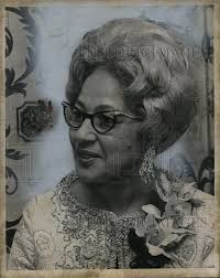 1973 Press Photo Rowena L. Gordon, the first woman to become executive  assistant