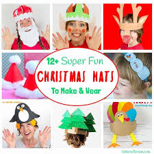 With christmas round the corner, you can surprise your kid by making this sailor hat for him to wear at the party. Fun Christmas Hats For Kids To Make And Wear Kids Craft Room