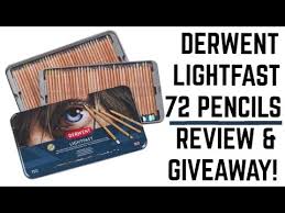 Derwent Lightfast 72 Coloured Pencils Review